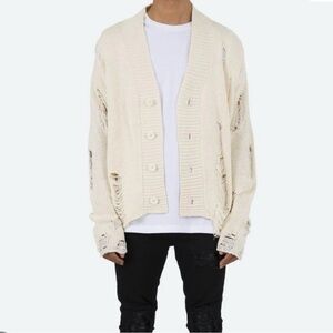 MNML-Men’s Distressed Cardigan